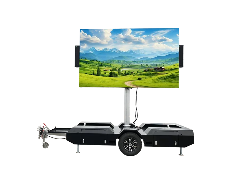 AdHaul Rotatable & Remote Control Mobile Trailer Screen